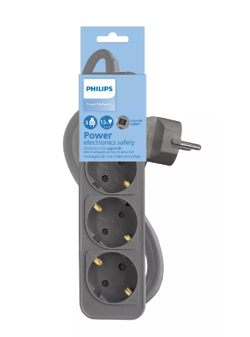 Philips%20CHP2154W%205%20AC%20Outlets%20Master%20switch%20Extra%20space%20on%20the%20last%20socket%20Child%20Safety%20Shutter%201.5M