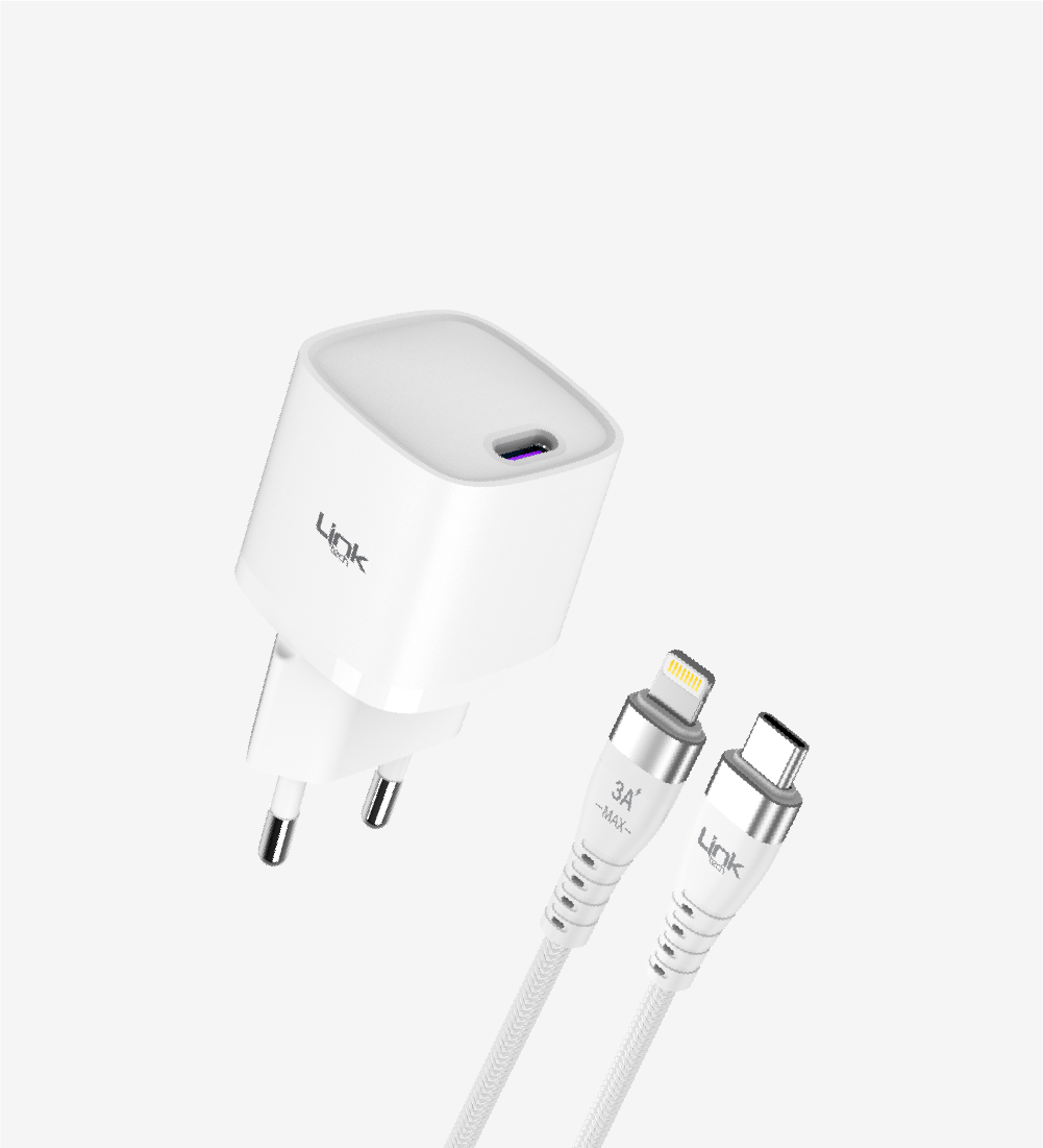 G841%20Premium%20Tip-C%20Lightning%20Kablolu%20Mini%2020W%20USB-C%20Süper%20SI%20GaN%20Şarj%20Adaptörü