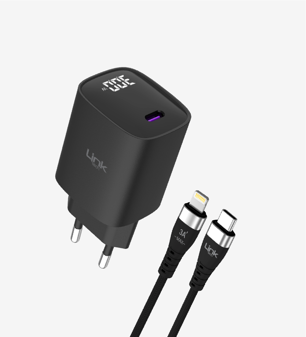 G848%20Premium%20Tip-C%20Lightning%20Kablolu%20Mini%2030W%20USB-C%20Süper%20SI%20GaN%20Şarj%20Adaptörü