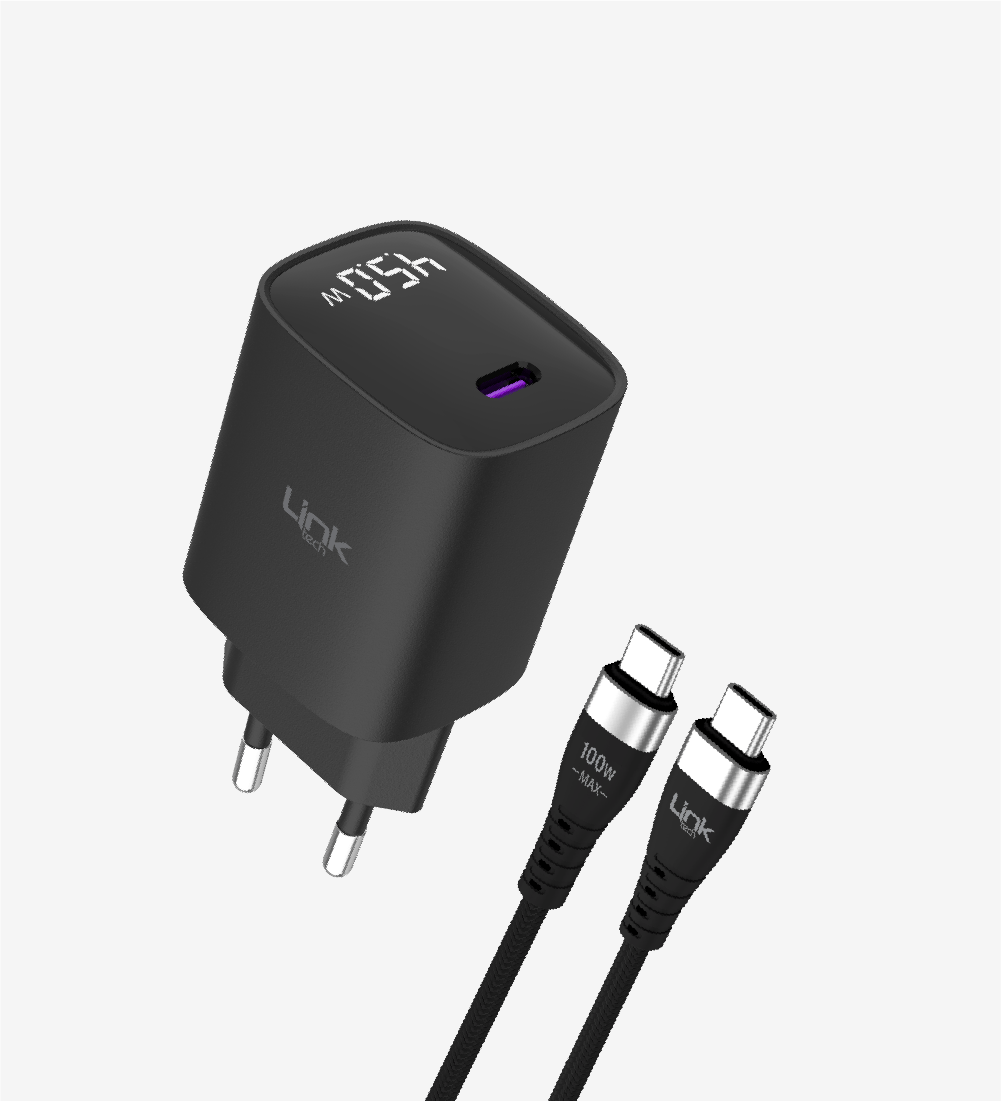 G850%20Premium%20Tip-C%20Kablolu%2045W%20USB-C%20Süper%20SI%20GaN%20Şarj%20Adaptörü