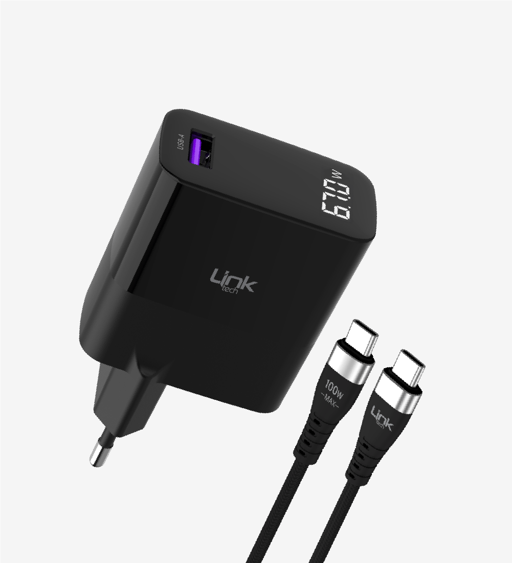 G860%20Premium%20USB-A’dan%20Tip-C’ye%20Kablolu%2067W%20Süper%20SI%20GaN%20Adaptörü