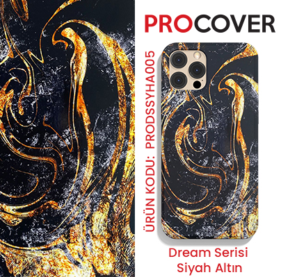 Procover%20Dream%20Serisi%20Siyah%20Altın%20-%20Small%20(5%20Adet)