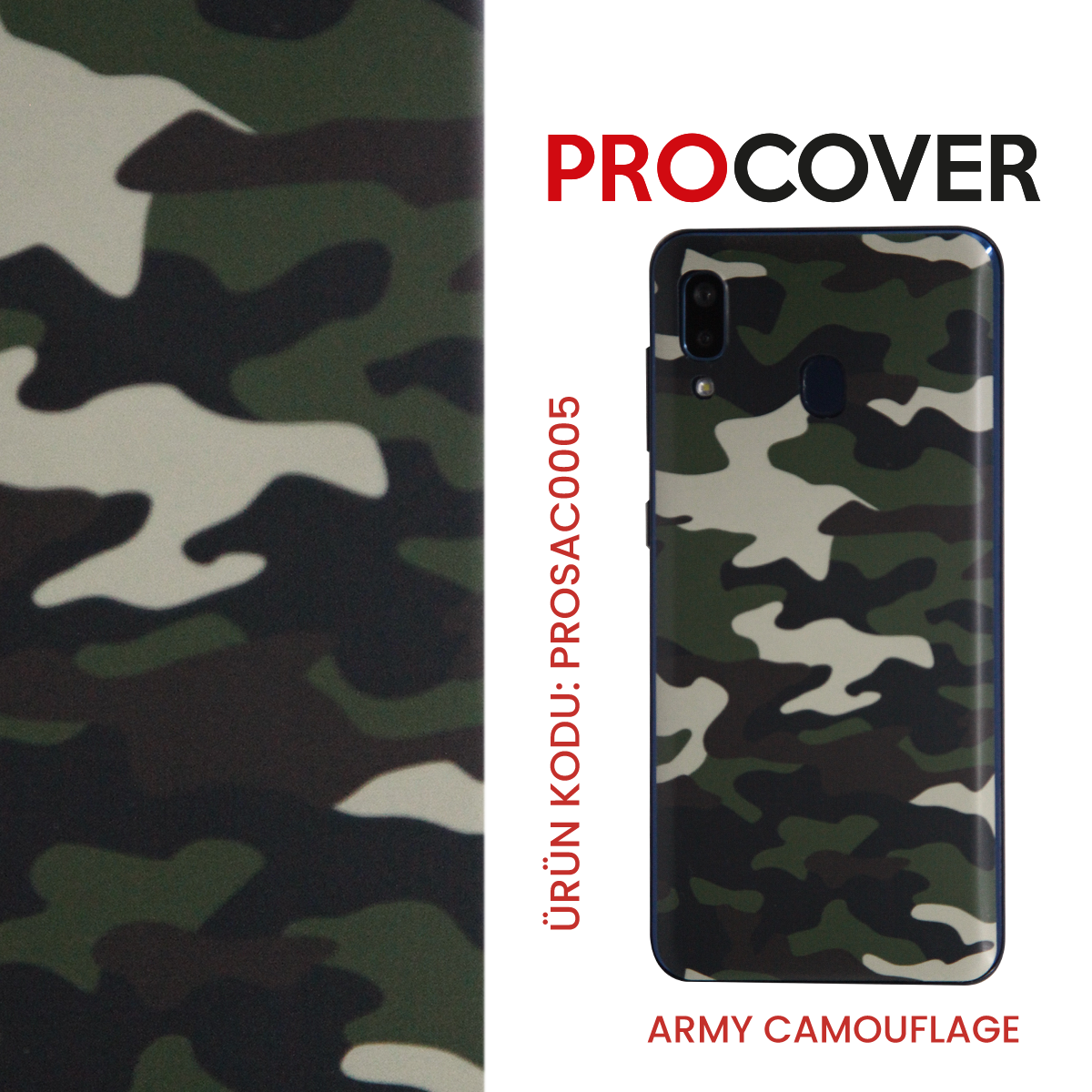 Procover%20Outdoor%20Series%20Army%20Camouflage%20-%20Small%20(5%20Adet)