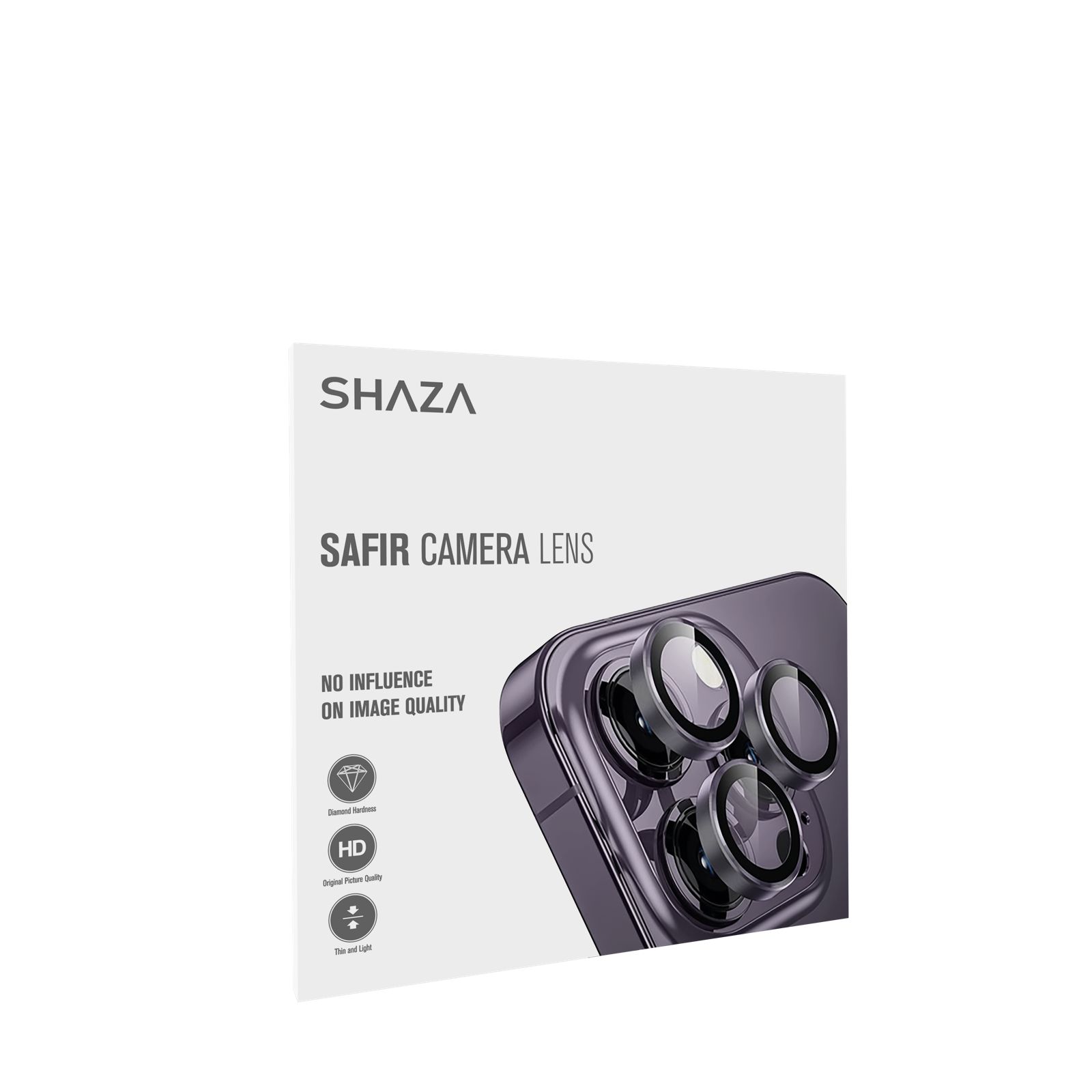 SHAZA%20Safir%20Kamera%20Lens%20Koruyucu%2014%20Pro/%2014%20Pro%20Max %20Mor