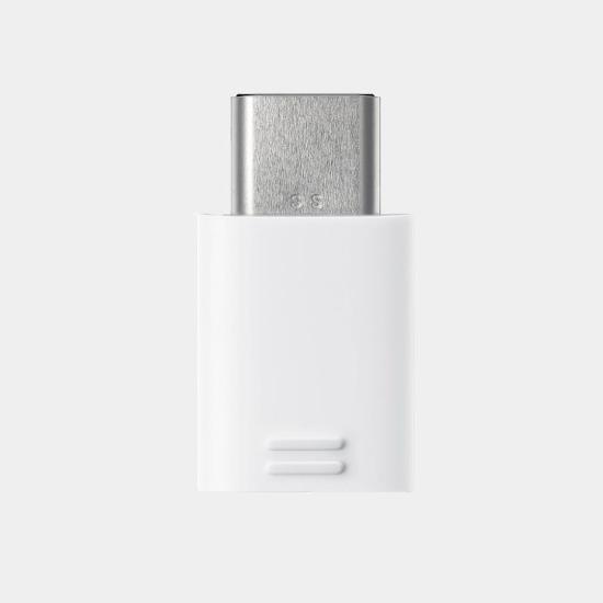 USB type C to Micro USB Adapter-beyaz