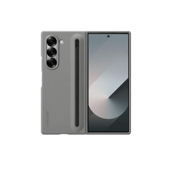 Samsung Galaxy Z Fold 6 Spen’li Kalemli Kılıf - Gri