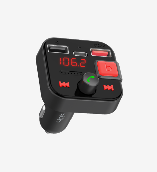 GR9 Premium Qualcomm 3.0 Hızlı Şarj FM Transmitter