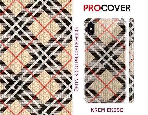 Procover Dream Series Cream Plaid - Small (5 Adet)