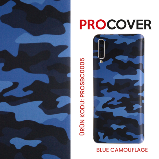 Procover Outdoor Series Blue Camouflage - Small (5 Adet)