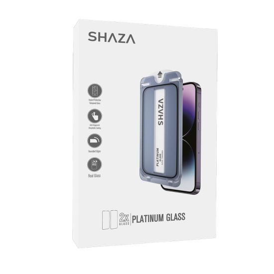 SHAZA Aırglass 2X Uygulama Aparatlı Cam Ekran Koruyucu Iphone 16